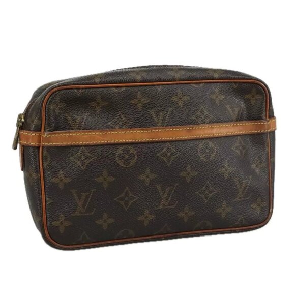 LOUIS VUITTON Monogram Compiegne 23 Clutch Bag - Picture 2 of 14
